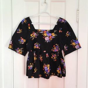 AE linen baby doll top